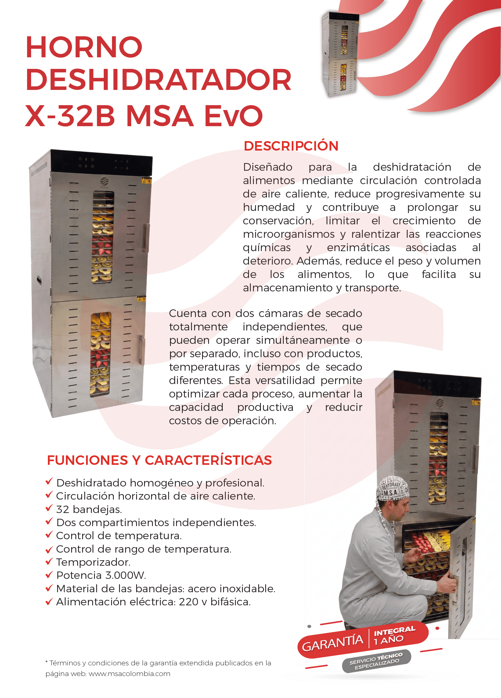 Horno deshidratador X-32B Evo - Imagen 4