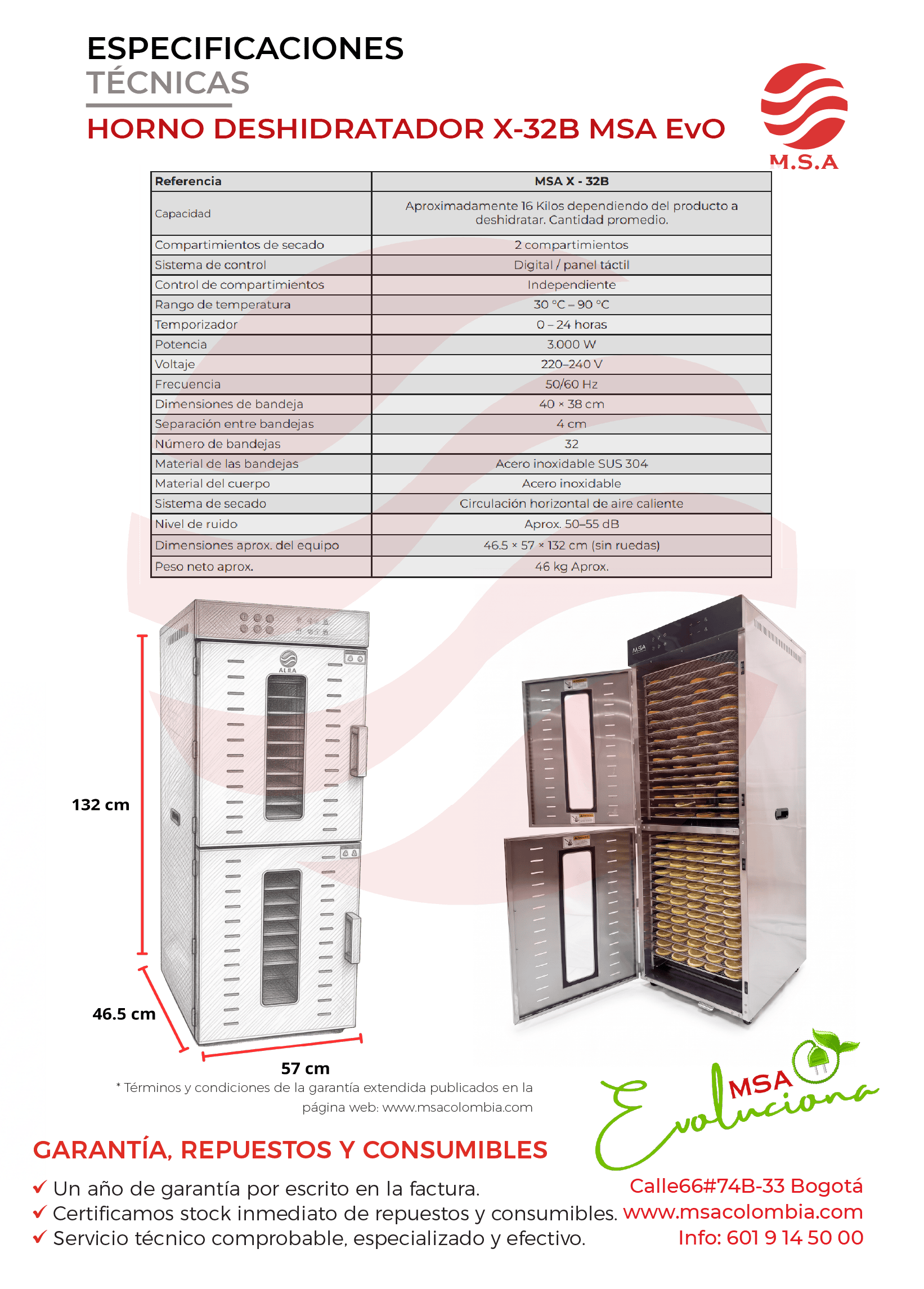 Horno deshidratador X-32B Evo - Imagen 5